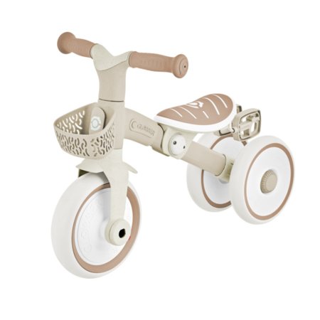 GLOBBER õppekolmerattaline Learning Trike 2in1 Plus, kookospähkli, 737-466 