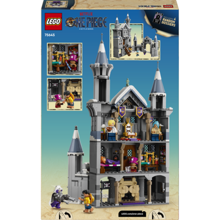 75645 LEGO® ONE PIECE Lahing Drum Castle'is 