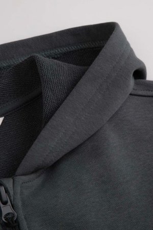 COCCODRILLO kapuutsiga tõmblukuga pusa, hall, cm 