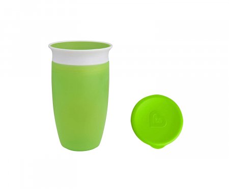 MUNCHKIN Sippy tass, roheline, Miracle 360, 12m+, 296ml,  01244502 1244502