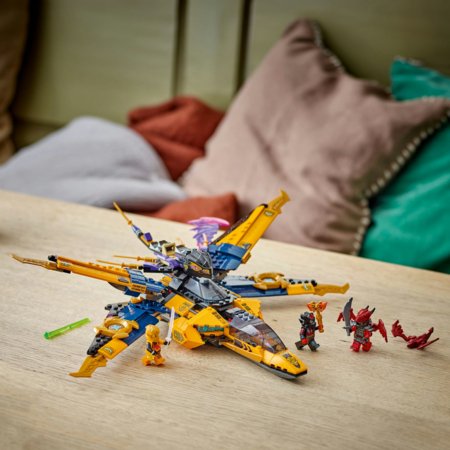 71833 LEGO® NINJAGO® Rasi ja Arini Super Stormi lennuk 