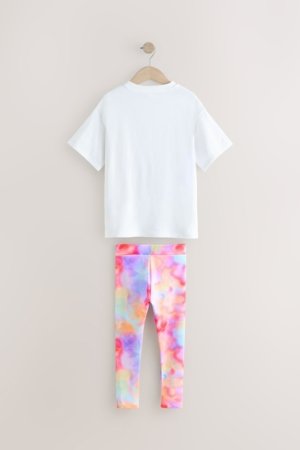 NEXT lühikeste varrukatega särk ja retuusid, E89369 