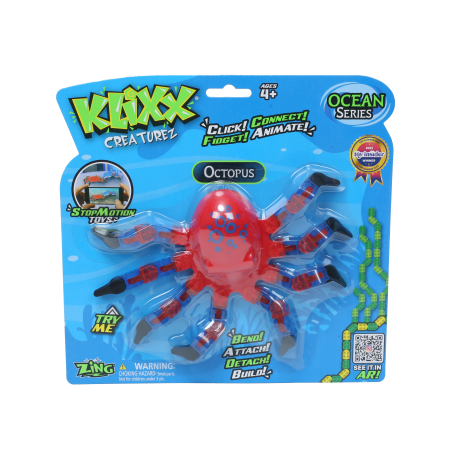 ZING KLIXX SEA CREATUREZ kokkupandavad mereloomad, assortii, KX300/KX310/KX320/KX330 