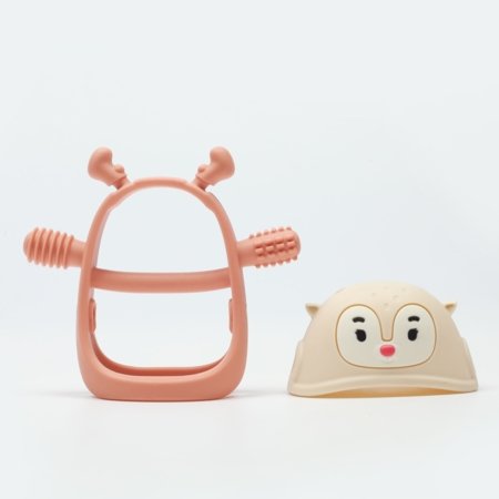 SMILY MIA närimisrõngas REINDEER, Nude, 3 k+, M12032-5 