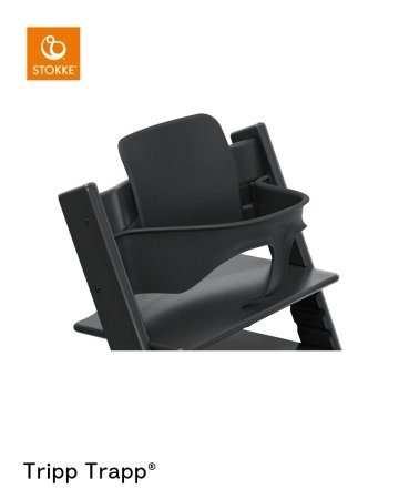 STOKKE iste söötmistooli jaoks TRIPP TRAPP, Black, 650002 