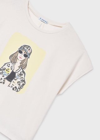 MAYORAL varrukateta t-särk, bone, 6.010-11, 140 cm 