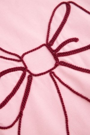 COCCODRILLO pikkade varrukatega t-särk, roosad, WC6143103GGK-033-104, 104 suurus 