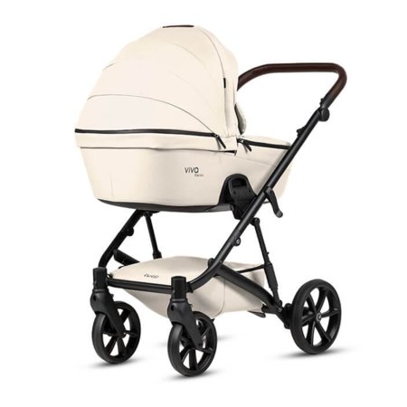 TUTIS universaalne käru VIVA 6+ LEATHER 2/1, Vanilla, 1612086 