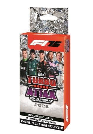 TOPPS kaardid Formula 1 2025 Turbo Attax Value Box, 076341 
