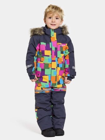 DIDRIKSONS talvekombinesoon BJÄRVEN, värviline, 505576-A66, 140 cm 