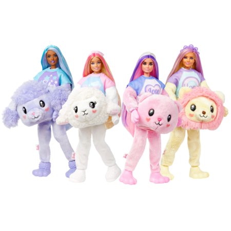 BARBIE Cutie Reveal T-särgiga nukk mõmmi HKR04