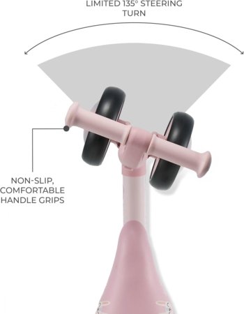 KINDERCRAFT tasakaaluratas CUTIE FLASH, roosa, KRCUFL00PNK0000 