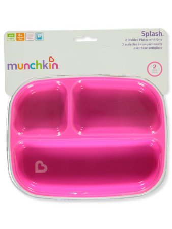 MUNCHKIN taldrik sektoritega 2tk 6k+ Splash 91521 012448