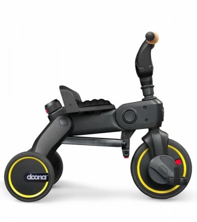 DOONA kolmerattaline Liki Trike S5 - Nitro Black SP550-99-033-015