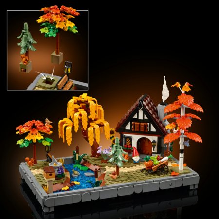 11372 LEGO® Icons Autumni maja aed 