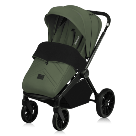 LIONELO universaalne käru MIKA PLUS 3in1, Green olive, LO-MIKA PLUS 3IN1 