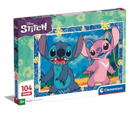 CLEMENTONI DISNEY STITCH pusle, 104 tk., 27573 