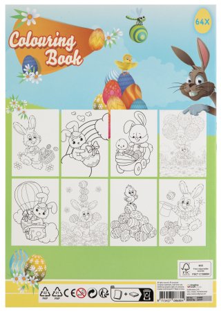 EASTER Värvimisraamat A4, 810005 