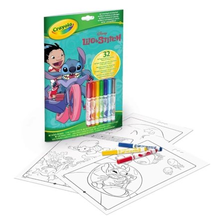 CRAYOLA loovuskomplekt Lilo & Stitch, 04-0865G 