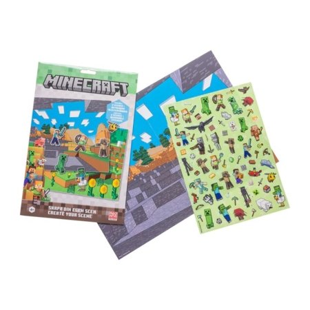 MINECRAFT kleebiste komplekt Create your Scene, 166500310 