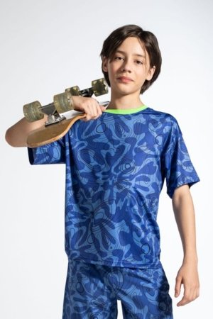 COCCODRILLO short sleeved t-shirt, blue, size 