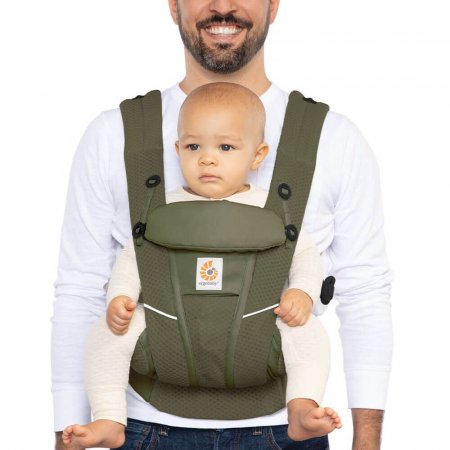 ERGOBABY kõhukott OMNI BREEZE, olive green, BCZ360POLIVE BCZ360POLIVE
