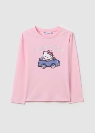 OVS pikkade varrukatega t-särk, roosa, 140 cm, 002093970 