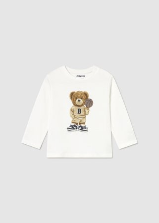 MAYORAL pikkade varrukatega särk, cream, 2.058-82, 4 cm 