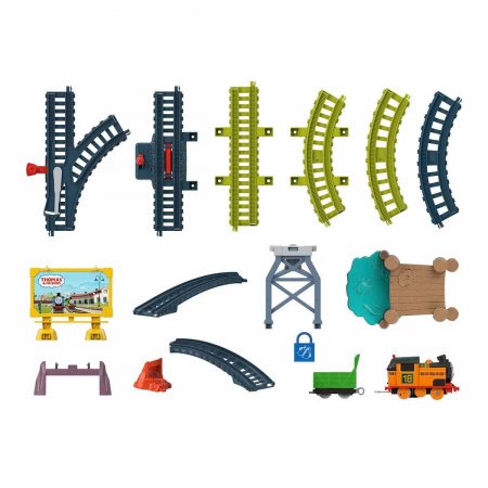 THOMAS & FRIENDS rööbaste komplekt mootoriga veduriga, HGY78 HGY78