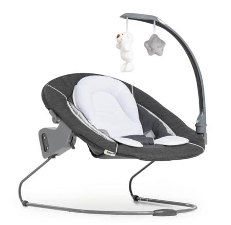 HAUCK lamamistool ALPHA BOUNCER DELUXE, Melange grey, 661857 