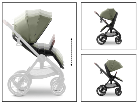 HAUCK universaalne käru COMFORT N CARE SET, Olive, 165546 