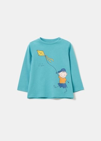 OVS pikkade varrukatega t-särk, rohelised, , 0019027 