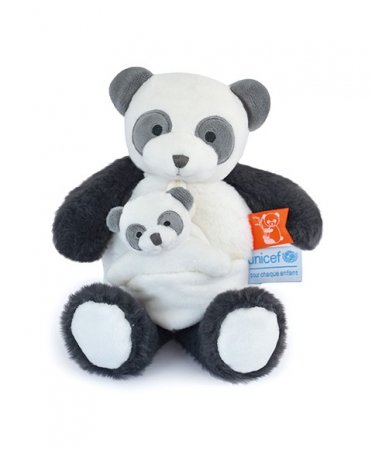 DOUDOU ET COMPAGNIE unicef panda beebiga 25cm, DC3987 DC3987