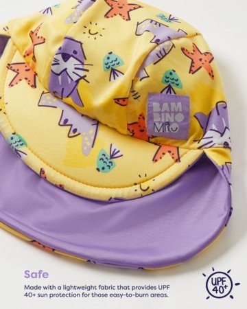 BAMBINO MIO ümberpööratav ujumismüts 0-12 k., wave patrol, SWHAT0-12MWAV 