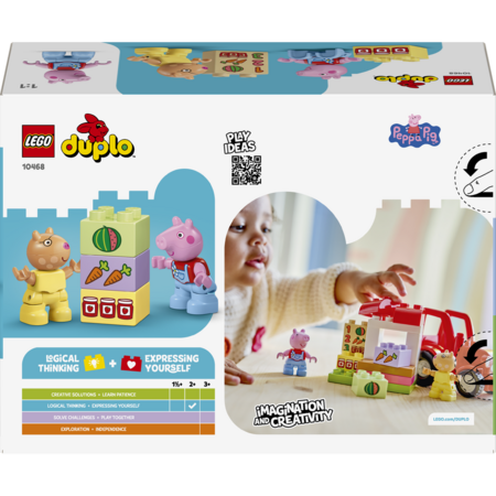 10468 LEGO® DUPLO® Peppa Pig Tractor and Market 