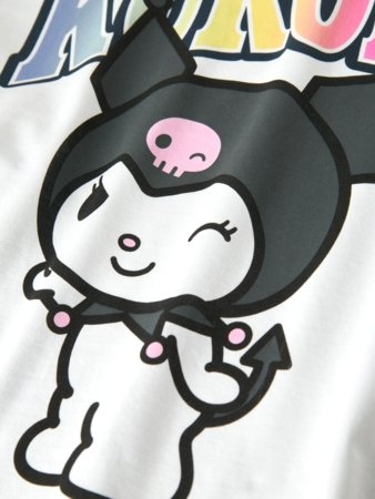 NAME IT HELLO KITTY lühikeste varrukatega t-särk, 13254173-F4F5F0, 