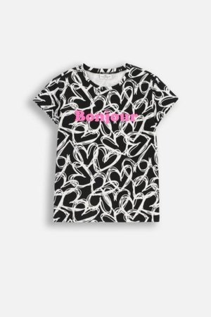 COCCODRILLO t-shirt EVERYDAY GIRL A, multicoloured, ZC5143214VGA-022-164, 164 cm 