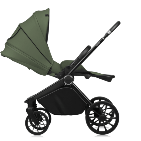 LIONELO universaalne käru MIKA PLUS 3in1, Green olive, LO-MIKA PLUS 3IN1 