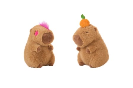LLOPIS Plüüsist mänguasi Capybara 26cm assortii., 47217 