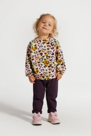 COCCODRILLO püksid PASTELOVE GIRL NEWBORN, lilla, ZC4120104PGN-016-086, 86 cm 