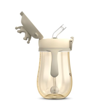 NENO joogipudel kõrrega MIO2, brown, 280 ml, NEN-BAB-BT006 