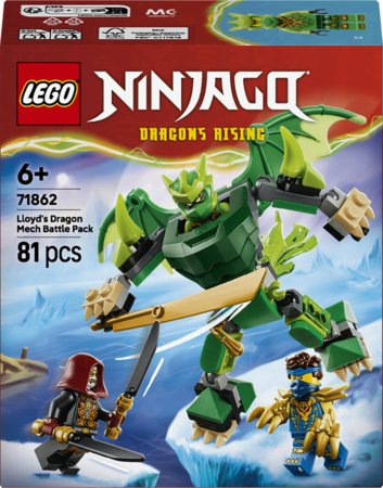 71862 LEGO® NINJAGO® Lloydi draakoniroboti lahingukomplekt 