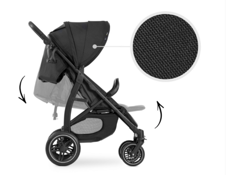 HAUCK käru RAPID 4D, Black, 148952 
