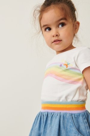 NEXT lühikeste varrukatega t-särk + seelik, C38183 C38183