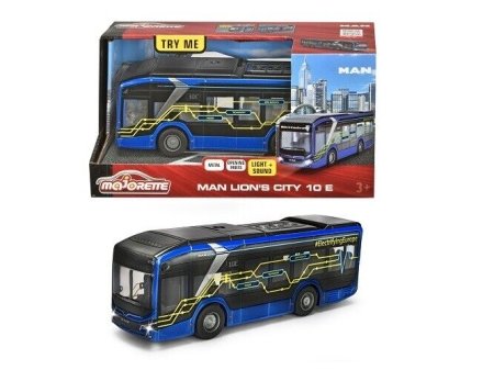 MAJORETTE MAN Lion's linna 10 E Buss, 213743008 