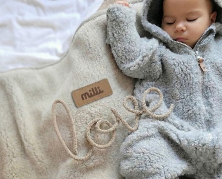 MILLI villane tekk NEVADA, 75x100 cm., Beige, MIL1110124 