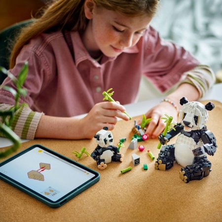 31165 LEGO® Creator Metsloomad: panda perekond 