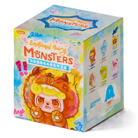 Q.KID kollektsioneeritav figuur Emotional Hairy Monsters, JO-2025025 