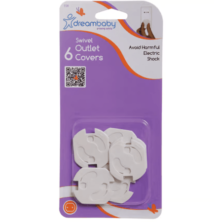 DREAMBABY väikesed pistikupesade katted 6 tk, G139 