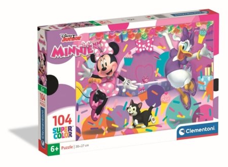CLEMENTONI LASTELE PUZZLE Disney Minnie, 104 tk,, 25054 